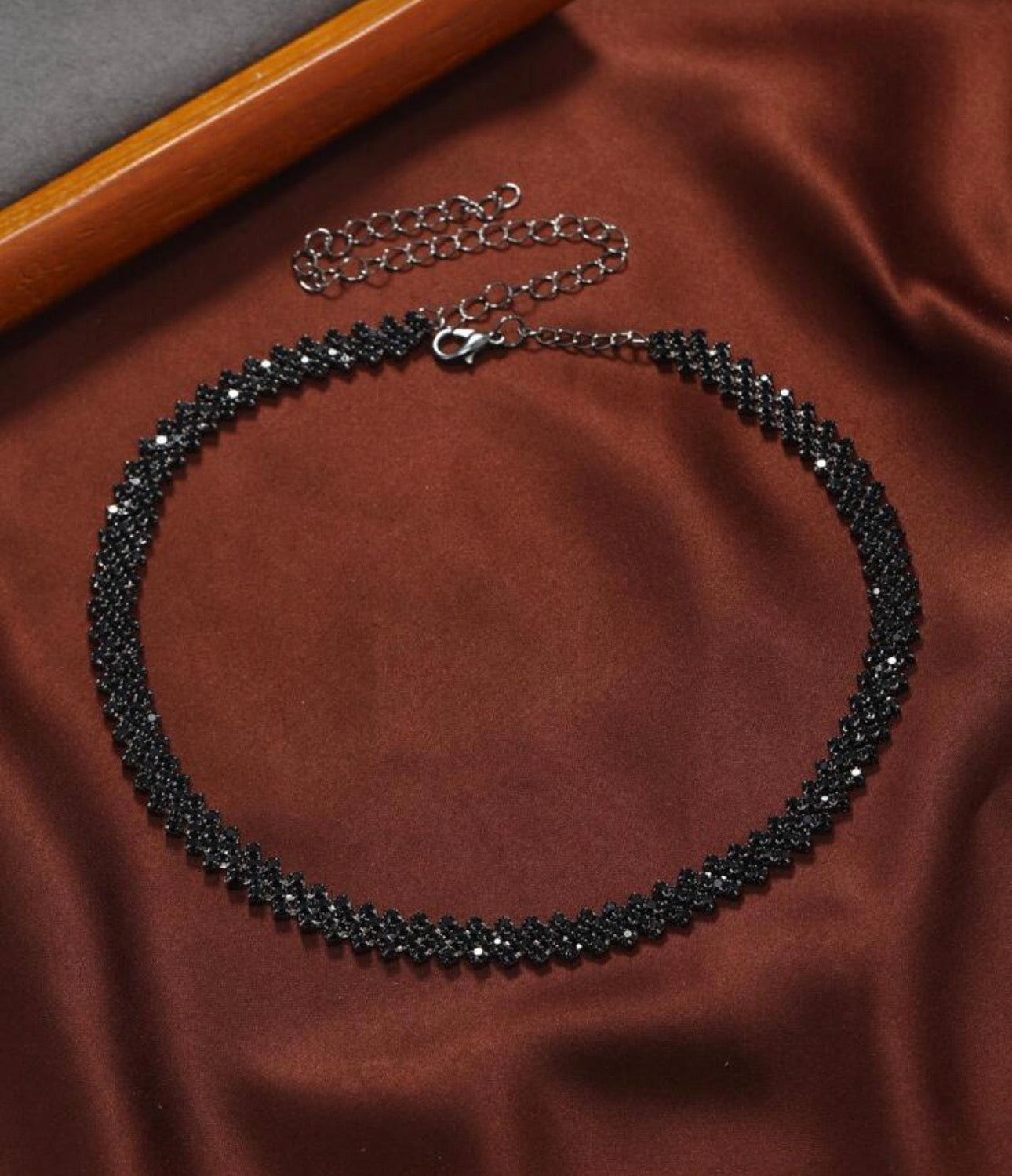 Rhinestone Decor Necklace