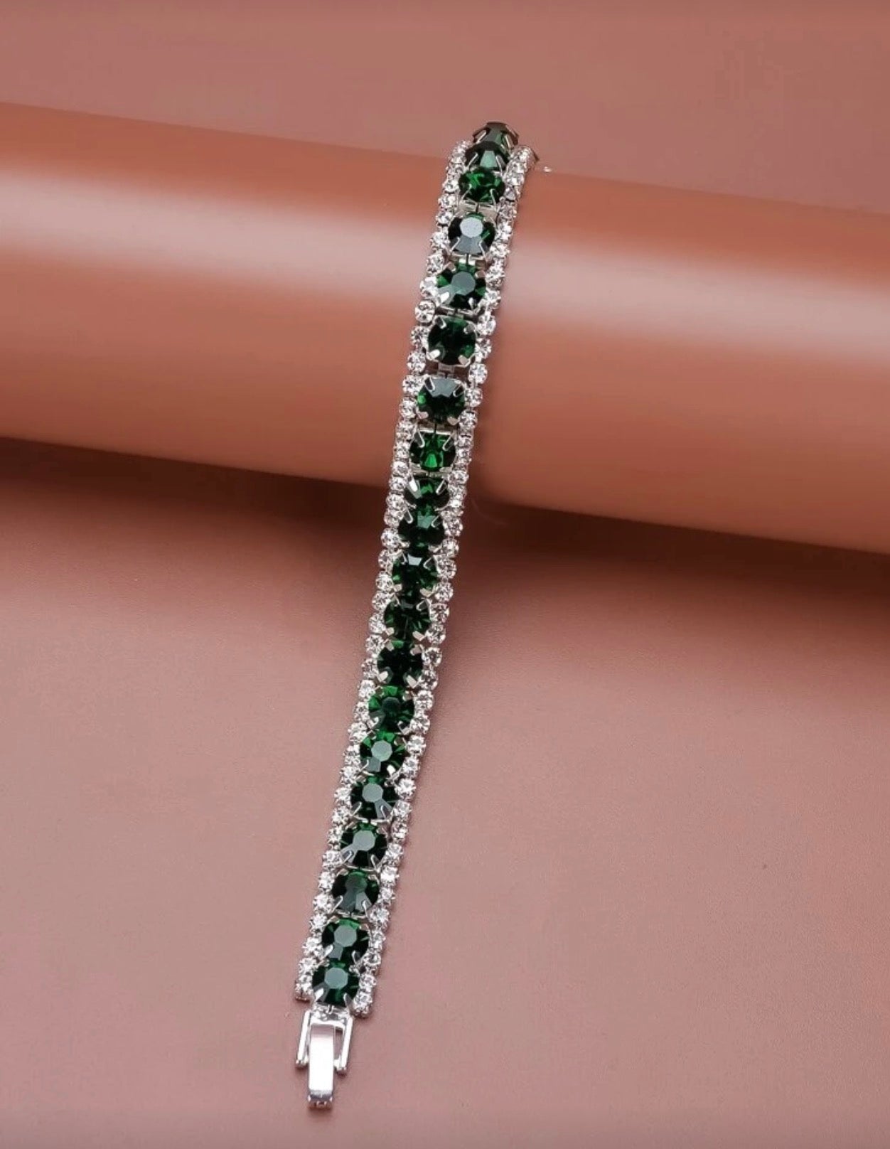 Women Rhinestone Decor Bracelet